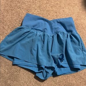 Blue Women's Athletic Shorts